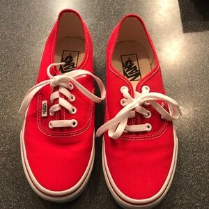 Red Vans